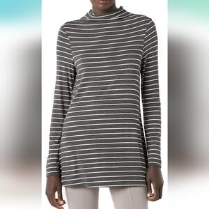 Daily Ritual ( Amazon ) Mock Neck Long Sleeve